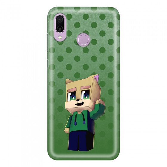HONOR - Honor Play - Soft Clear Case - Green Fox Player
