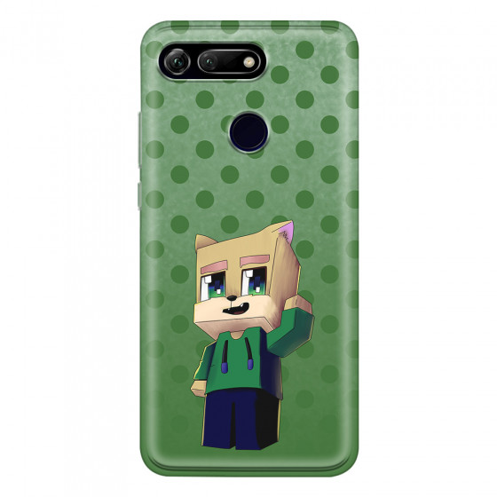 HONOR - Honor View 20 - Soft Clear Case - Green Fox Player