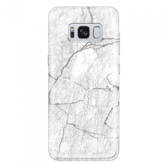 SAMSUNG - Galaxy S8 - Soft Clear Case - Pure Marble Collection II.