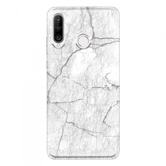 HUAWEI - P30 Lite - Soft Clear Case - Pure Marble Collection II.