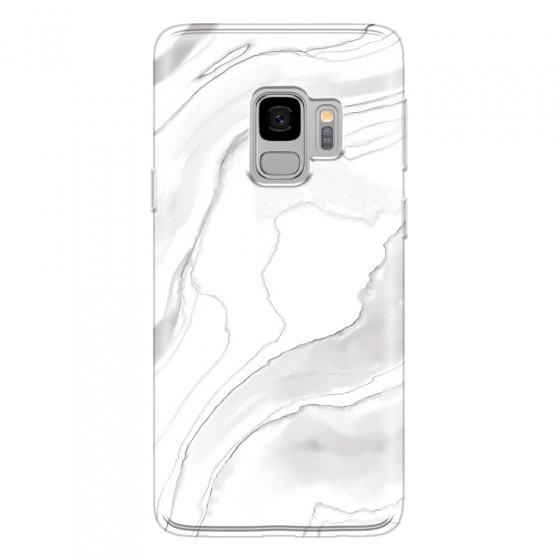 SAMSUNG - Galaxy S9 - Soft Clear Case - Pure Marble Collection III.