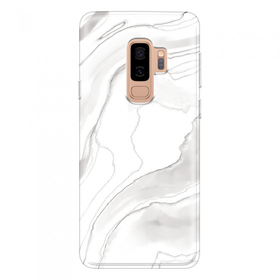 SAMSUNG - Galaxy S9 Plus 2018 - Soft Clear Case - Pure Marble Collection III.