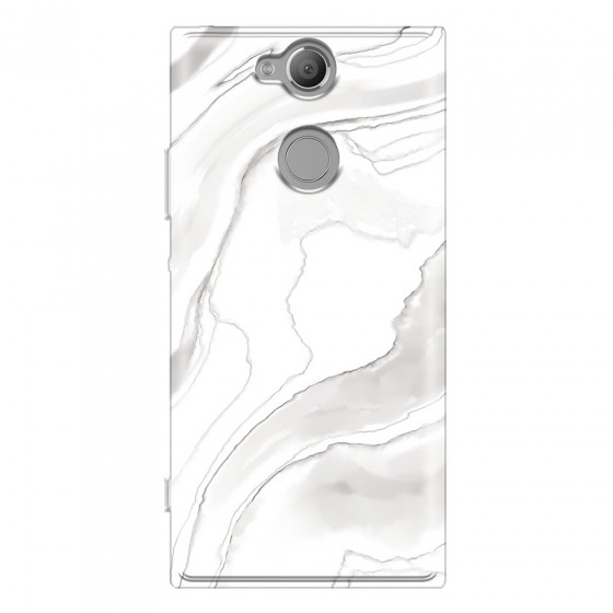 SONY - Sony Xperia XA2 - Soft Clear Case - Pure Marble Collection III.