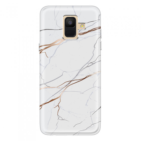 SAMSUNG - Galaxy A6 2018 - Soft Clear Case - Pure Marble Collection IV.