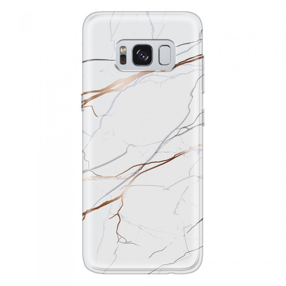 SAMSUNG - Galaxy S8 - Soft Clear Case - Pure Marble Collection IV.
