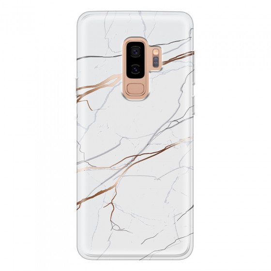 SAMSUNG - Galaxy S9 Plus 2018 - Soft Clear Case - Pure Marble Collection IV.