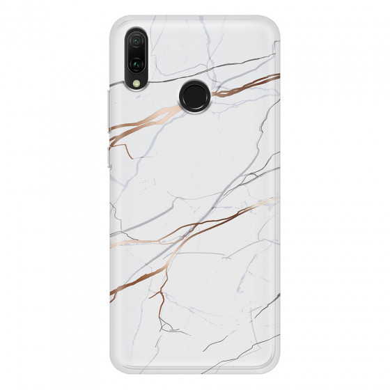 HUAWEI - Y9 2019 - Soft Clear Case - Pure Marble Collection IV.