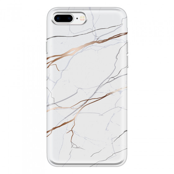 APPLE - iPhone 7 Plus - Soft Clear Case - Pure Marble Collection IV.