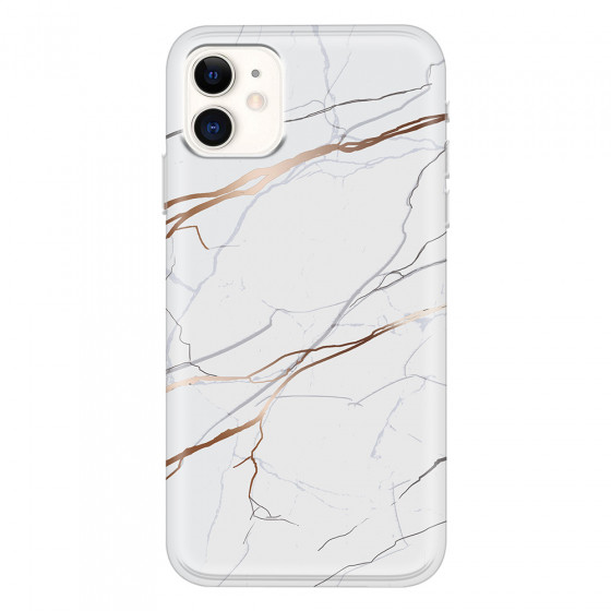 APPLE - iPhone 11 - Soft Clear Case - Pure Marble Collection IV.