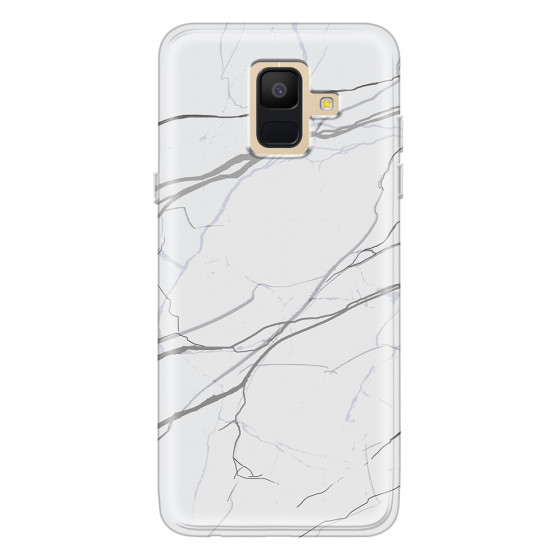 SAMSUNG - Galaxy A6 2018 - Soft Clear Case - Pure Marble Collection V.