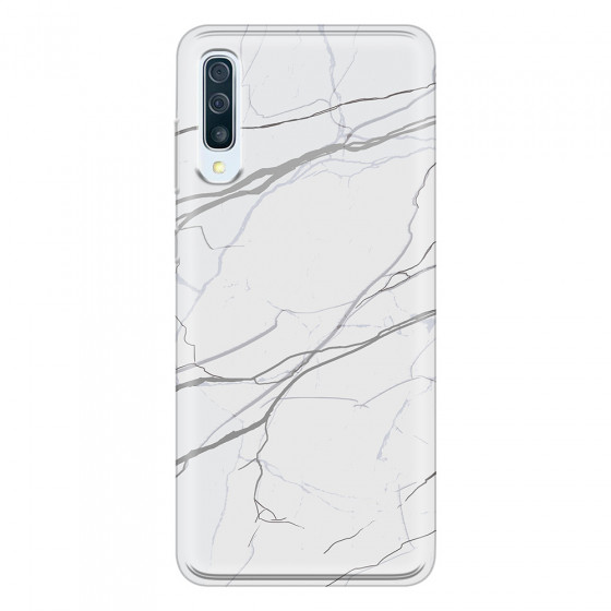 SAMSUNG - Galaxy A70 - Soft Clear Case - Pure Marble Collection V.