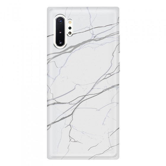 SAMSUNG - Galaxy Note 10 Plus - Soft Clear Case - Pure Marble Collection V.