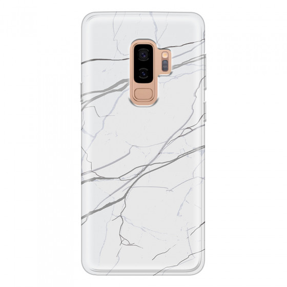 SAMSUNG - Galaxy S9 Plus 2018 - Soft Clear Case - Pure Marble Collection V.
