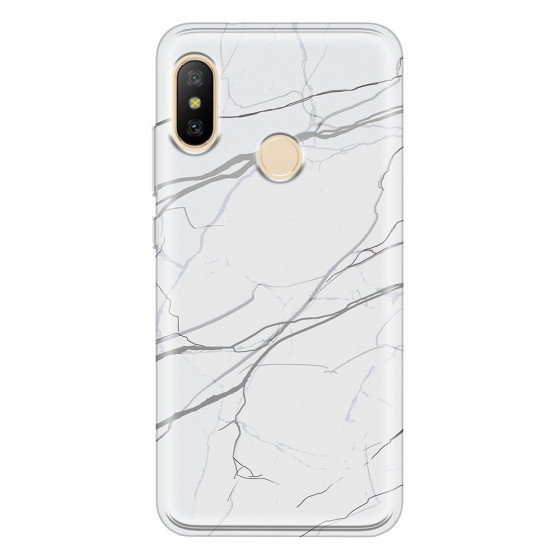 XIAOMI - Mi A2 Lite - Soft Clear Case - Pure Marble Collection V.