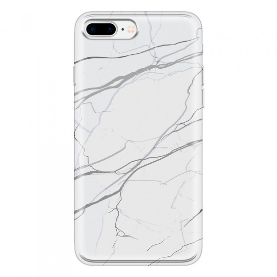 APPLE - iPhone 7 Plus - Soft Clear Case - Pure Marble Collection V.