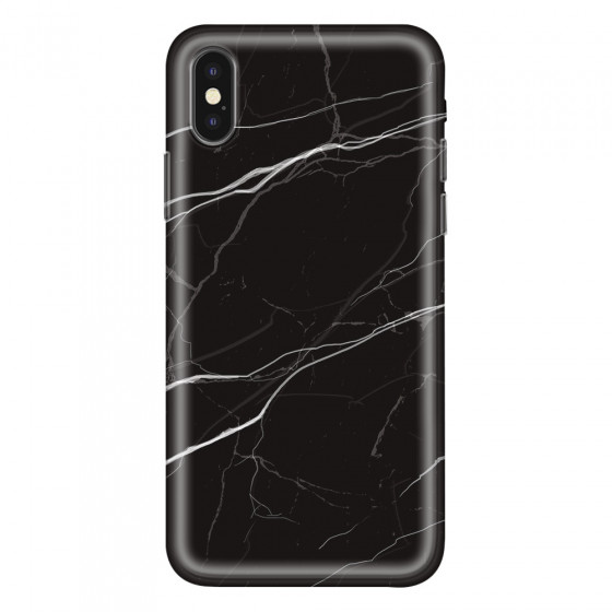 APPLE - iPhone XS - Soft Clear Case - Pure Marble Collection VI.