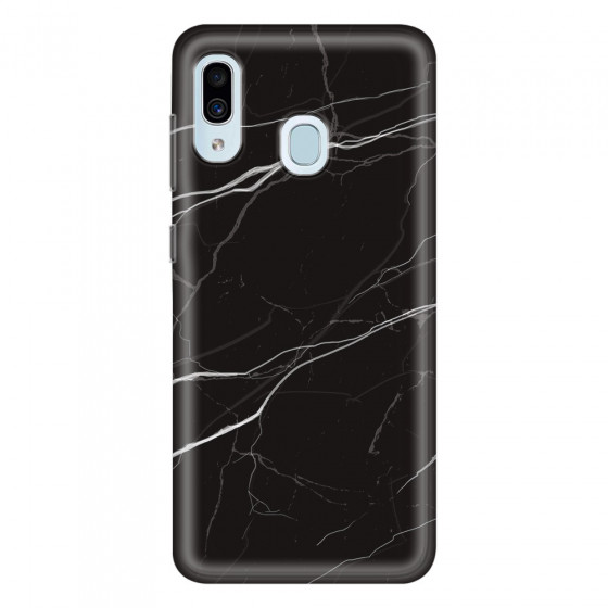 SAMSUNG - Galaxy A20 / A30 - Soft Clear Case - Pure Marble Collection VI.