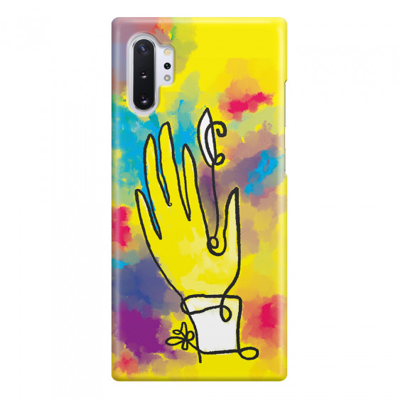 SAMSUNG - Galaxy Note 10 Plus - 3D Snap Case - Abstract Hand Paint