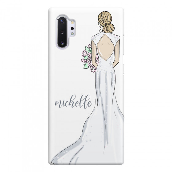 SAMSUNG - Galaxy Note 10 Plus - 3D Snap Case - Bride To Be Blonde Dark