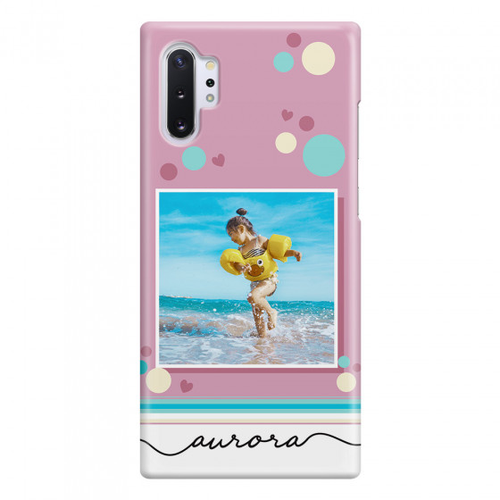 SAMSUNG - Galaxy Note 10 Plus - 3D Snap Case - Cute Dots Photo Case
