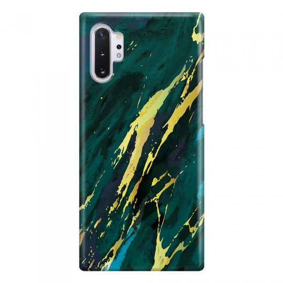 SAMSUNG - Galaxy Note 10 Plus - 3D Snap Case - Marble Emerald Green