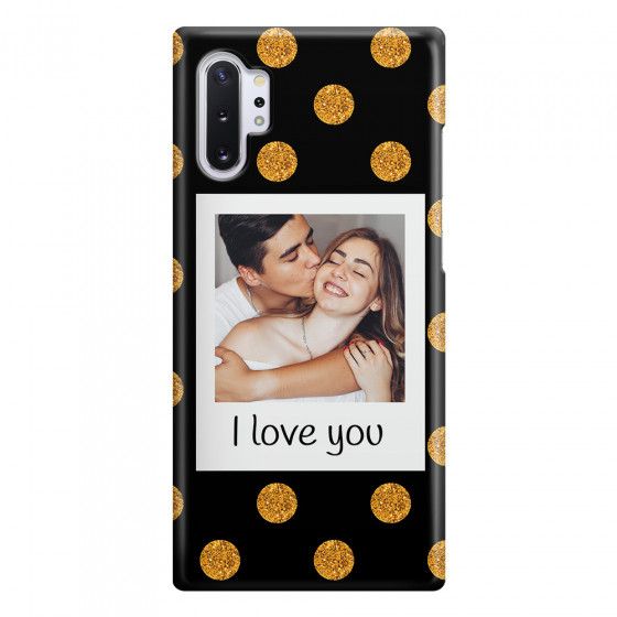 SAMSUNG - Galaxy Note 10 Plus - 3D Snap Case - Single Love Dots Photo