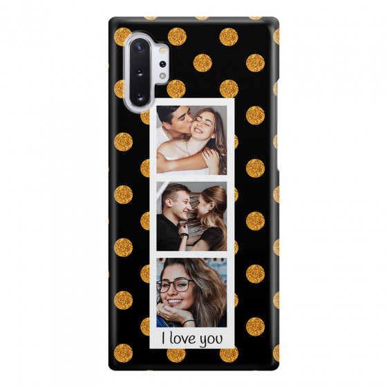 SAMSUNG - Galaxy Note 10 Plus - 3D Snap Case - Triple Love Dots Photo