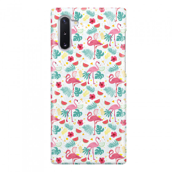 SAMSUNG - Galaxy Note 10 - 3D Snap Case - Tropical Flamingo II