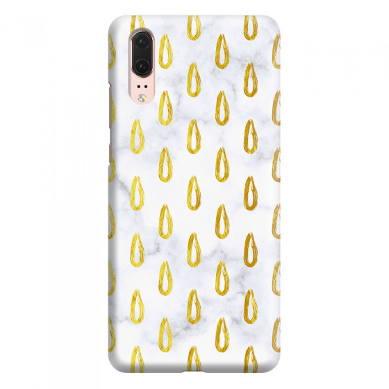 HUAWEI - P20 - 3D Snap Case - Marble Drops