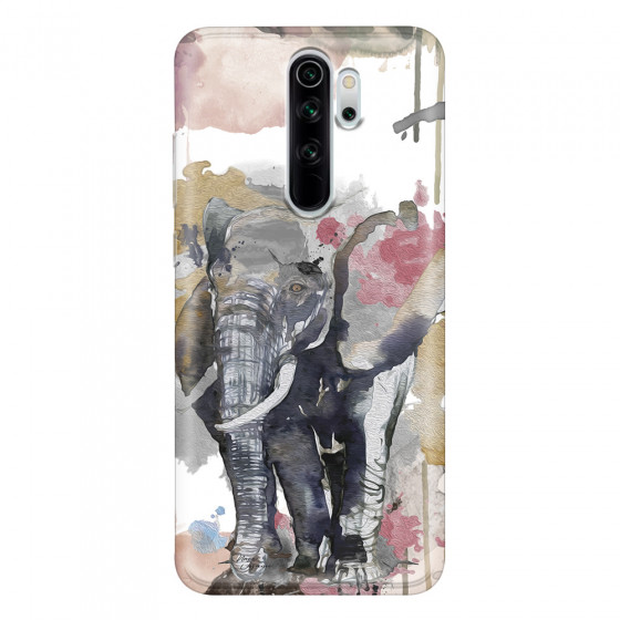 XIAOMI - Xiaomi Redmi Note 8 Pro - Soft Clear Case - Elephant