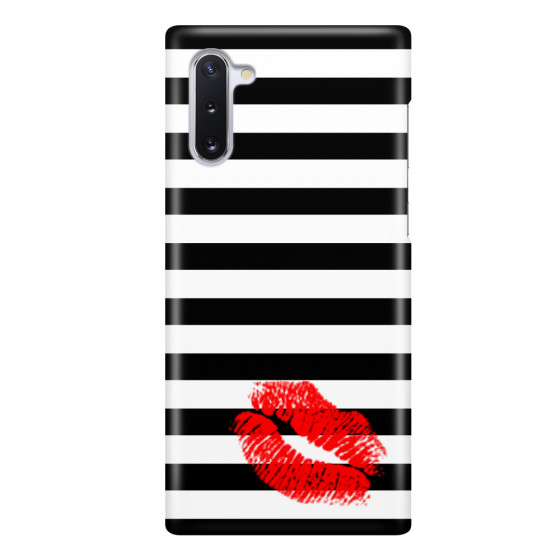 SAMSUNG - Galaxy Note 10 - 3D Snap Case - B&W Lipstick