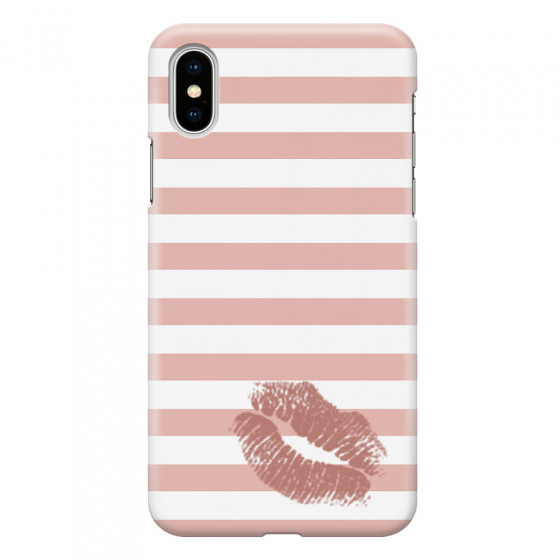 APPLE - iPhone XS - 3D Snap Case - Pink Lipstick
