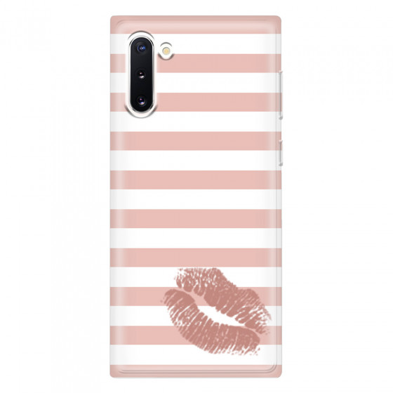 SAMSUNG - Galaxy Note 10 - Soft Clear Case - Pink Lipstick