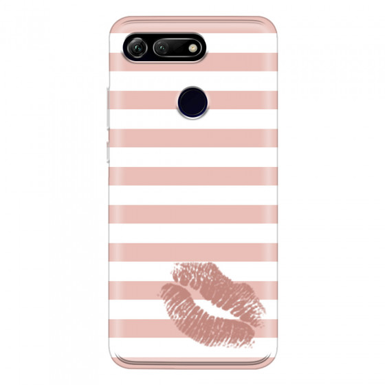 HONOR - Honor View 20 - Soft Clear Case - Pink Lipstick