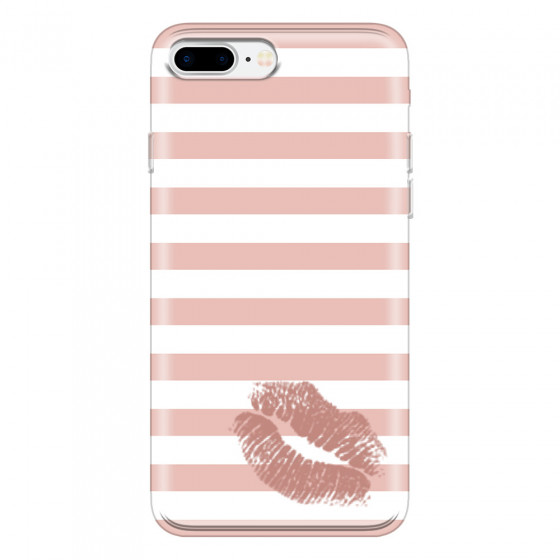 APPLE - iPhone 7 Plus - Soft Clear Case - Pink Lipstick