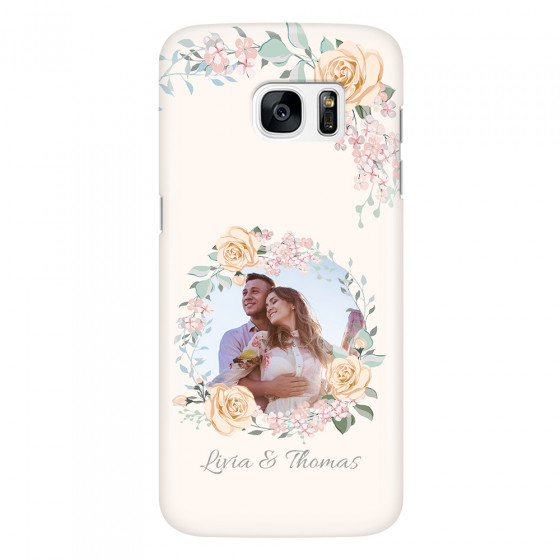 SAMSUNG - Galaxy S7 Edge - 3D Snap Case - Frame Of Roses
