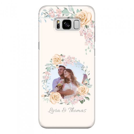 SAMSUNG - Galaxy S8 - 3D Snap Case - Frame Of Roses