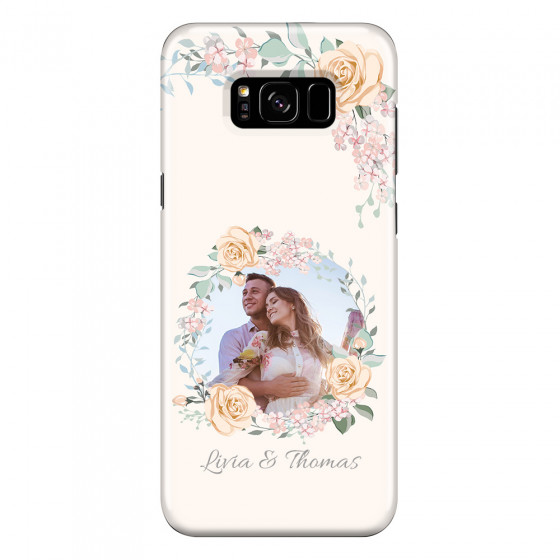 SAMSUNG - Galaxy S8 Plus - 3D Snap Case - Frame Of Roses