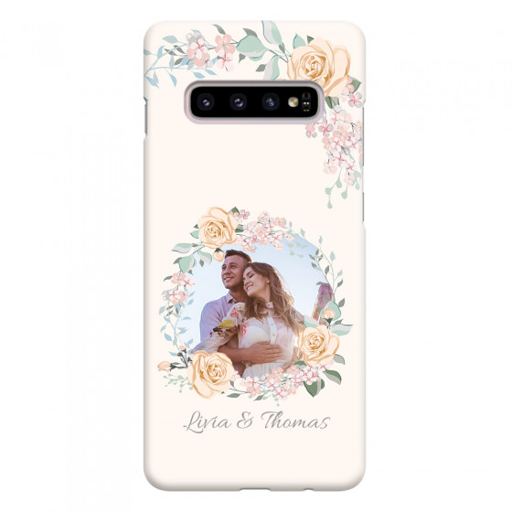 SAMSUNG - Galaxy S10 Plus - 3D Snap Case - Frame Of Roses