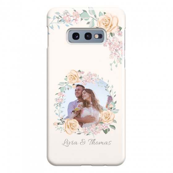 SAMSUNG - Galaxy S10e - 3D Snap Case - Frame Of Roses