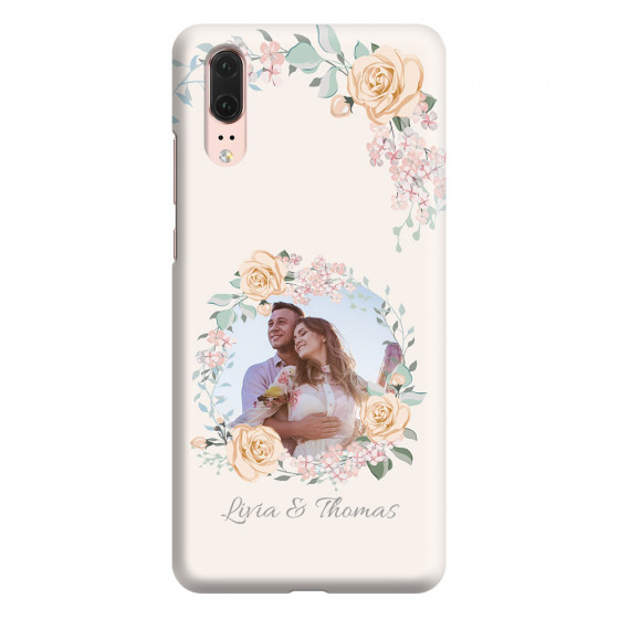 HUAWEI - P20 - 3D Snap Case - Frame Of Roses