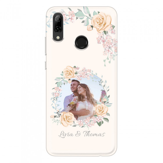 HUAWEI - P Smart 2019 - Soft Clear Case - Frame Of Roses