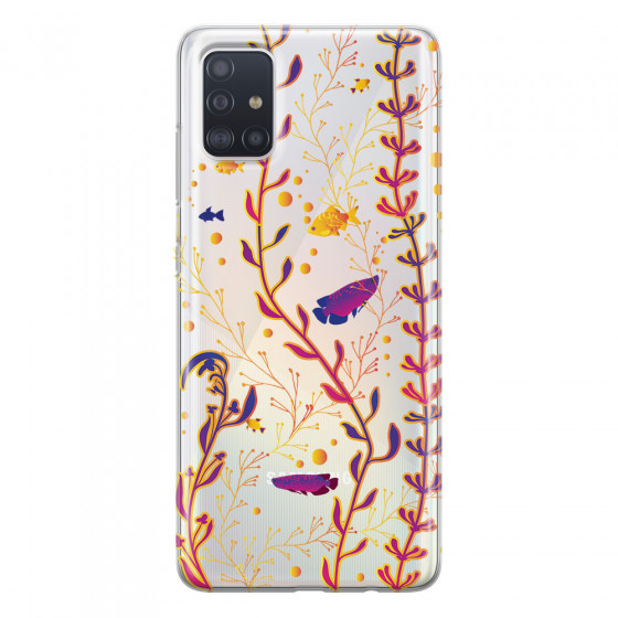 SAMSUNG - Galaxy A51 - Soft Clear Case - Clear Underwater World