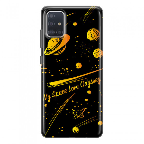SAMSUNG - Galaxy A51 - Soft Clear Case - Dark Space Odyssey