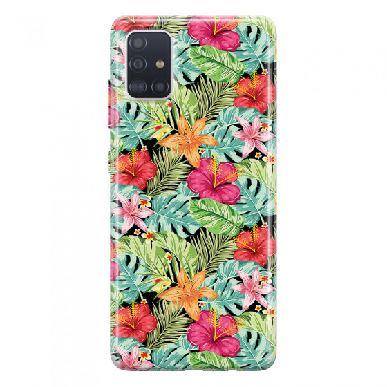 SAMSUNG - Galaxy A51 - Soft Clear Case - Hawai Forest