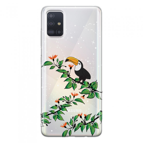 SAMSUNG - Galaxy A71 - Soft Clear Case - Me, The Stars And Toucan