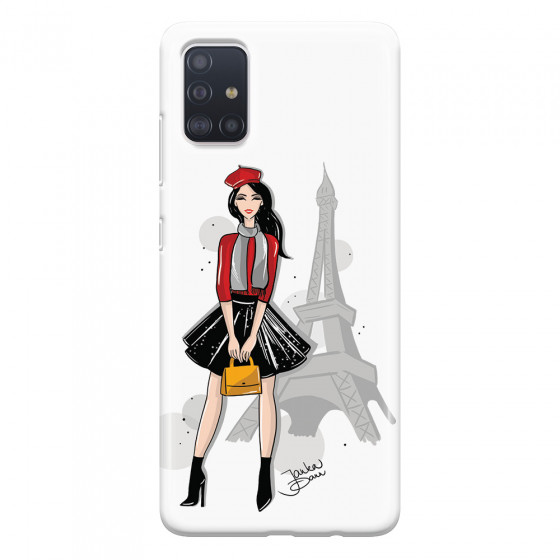 SAMSUNG - Galaxy A71 - Soft Clear Case - Paris With Love
