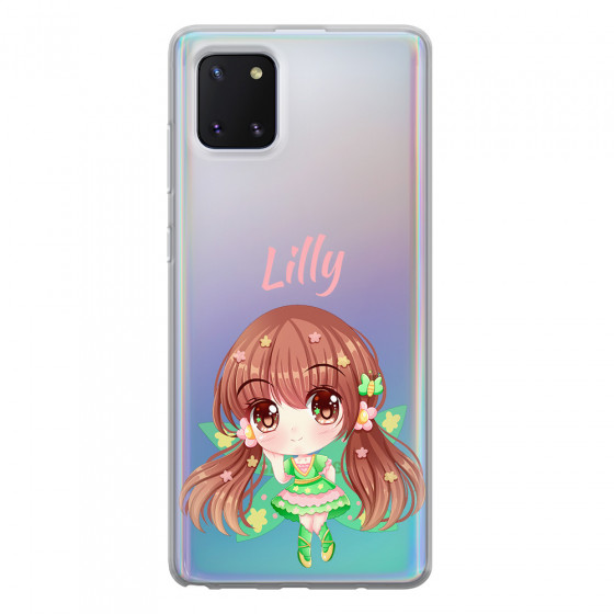 SAMSUNG - Galaxy Note 10 Lite - Soft Clear Case - Chibi Lilly