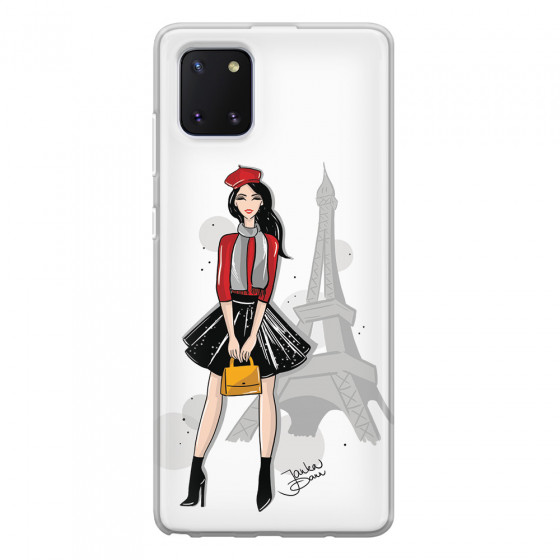 SAMSUNG - Galaxy Note 10 Lite - Soft Clear Case - Paris With Love