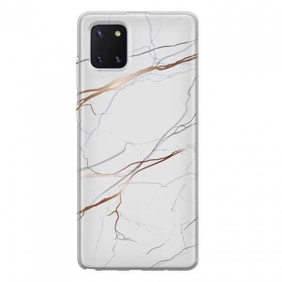SAMSUNG - Galaxy Note 10 Lite - Soft Clear Case - Pure Marble Collection IV.